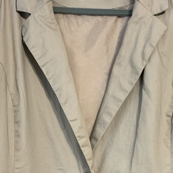 Blazer with White Polka Dot Lining - Picture 3 of 4